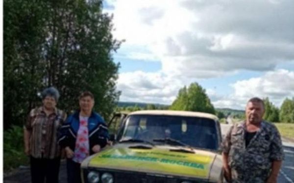 Автопробег "Живи и помни" из Бурятии достиг 103 км до Москвы