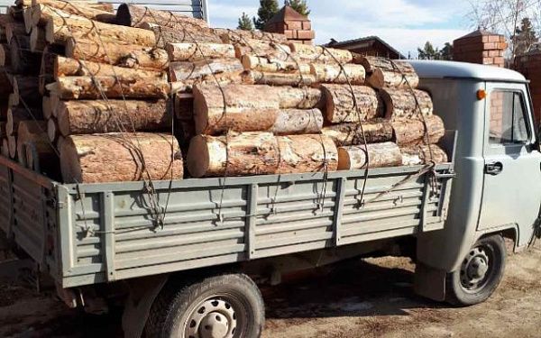 Предприниматели доставляют дрова в Улан-Удэ