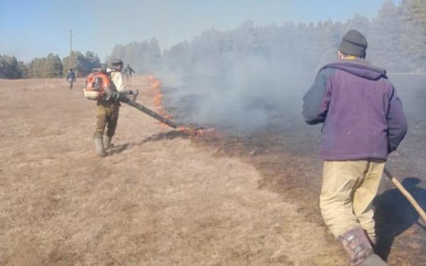 В Бурятии обезопасили село от лесных пожаров