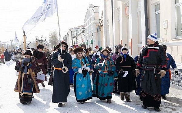 В Улан-Удэ конечная точка «Дэгэлфлэшмоба» поменялась