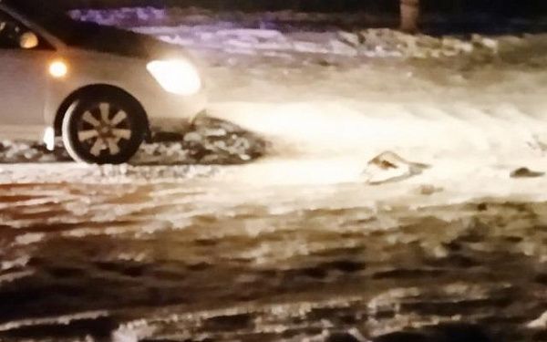 В Бурятии зимняя прогулка по обочине закончилась больницей