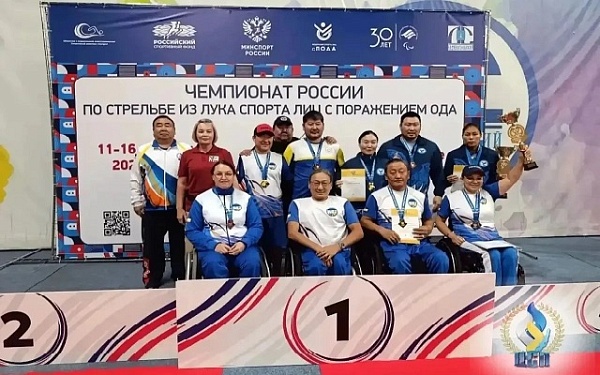 Лучники Бурятии завоевали восемь медалей чемпионата России