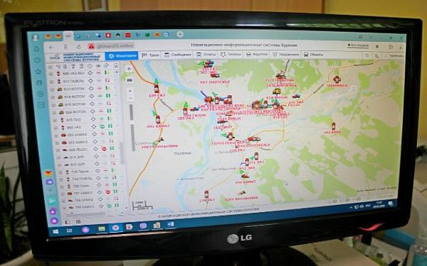 За работой грейдеров в Улан-Удэ можно следить по онлайн-карте