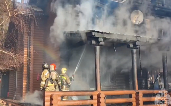 Хозяин дома пострадал на пожаре в Улан-Удэ