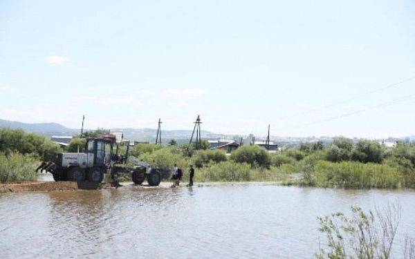 В Улан-Удэ уровень воды в реках продолжает падать 