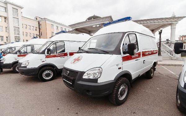 Медицинские организации Бурятии получили 18 новых машин скорой помощи