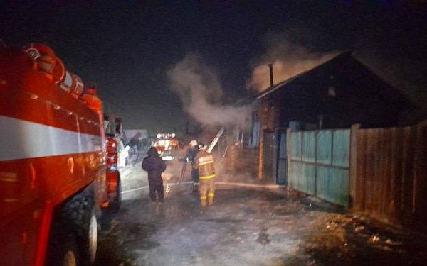 Огнеборцы ликвидировали возгорание на территории главного дацана Бурятии