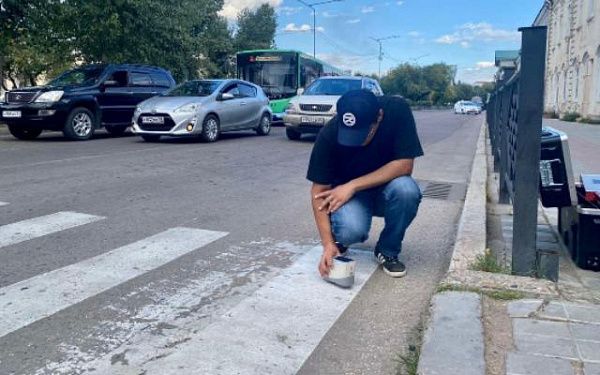 В Улан-Удэ появился специалист по проверке качества дорожной разметки