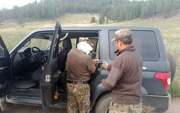 Бурприроднадзор обнаружил браконьеров в Прибайкальском районе 
