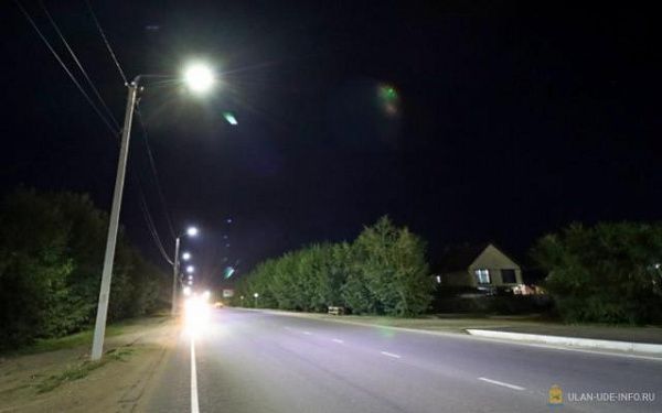 В Улан-Удэ в два раза уменьшилось количество жалоб на уличное освещение