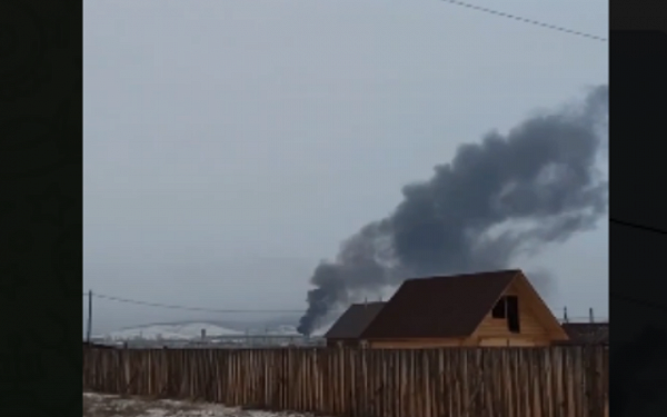 В Улан-Удэ упал вертолёт недалеко от аэропорта «Байкал»
