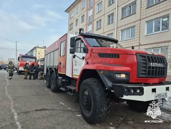 В Бурятии за сутки пожарно-спасательные подразделения реагировали на 3 возгорания
