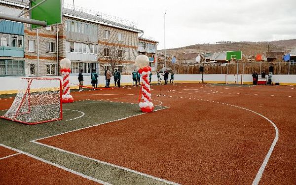 В Иволгинском районе за год появилось семь новых спортивных объектов