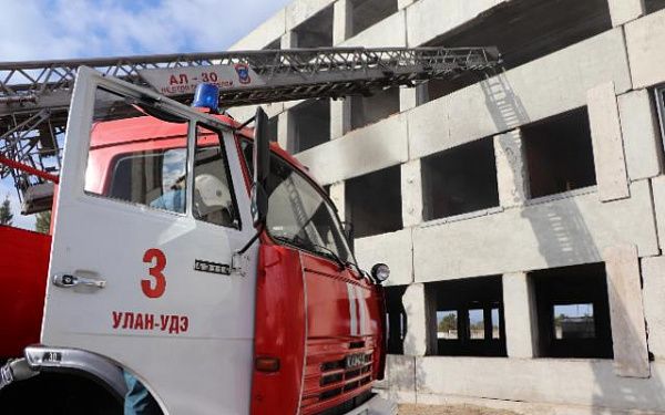 Улан-Удэнские пожарные ликвидировали последствия условного террористического акта