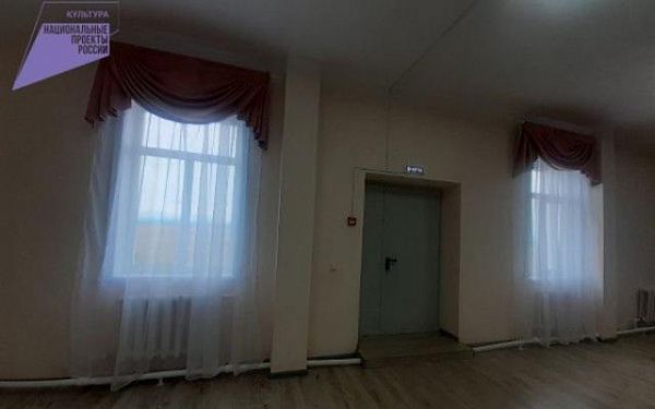 В селе Романово завершен капитальный ремонт дома культуры