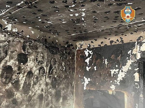 В Кабанском районе на пожаре пострадал мужчина 
