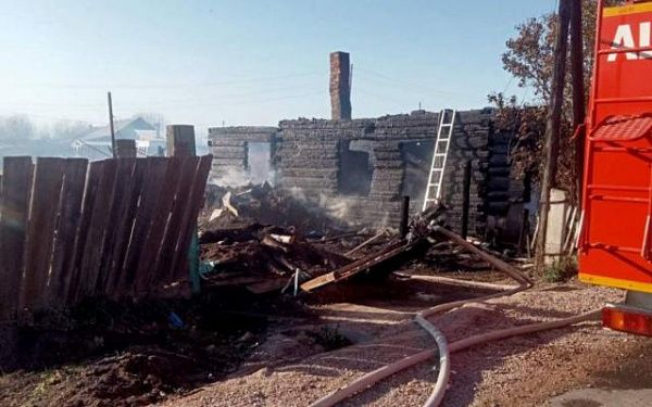 Ребёнок сжёг дом в районе Бурятии 