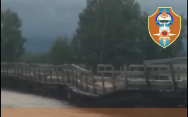 В районе Бурятии рухнул мост