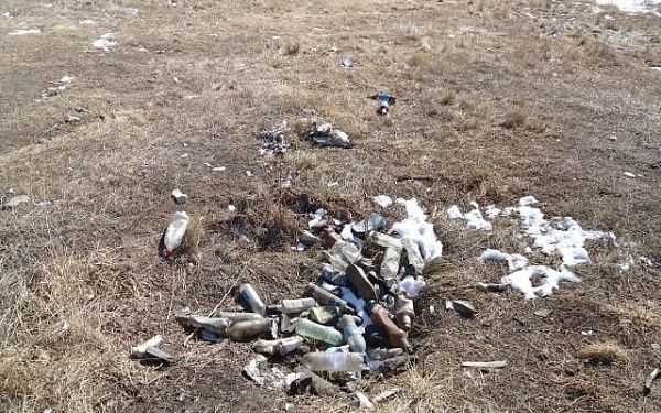 В Бурятии ликвидирована свалка у придорожного кафе