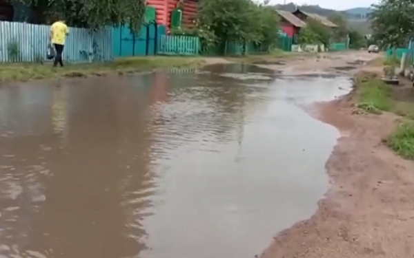 Село Бурятии серьёзно пострадало от ночных осадков