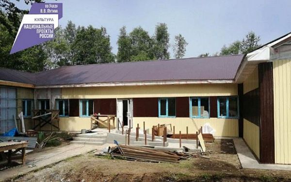 Ремонт в Детской школе искусств в с. Выдрино Кабанского района вышел на финишную прямую