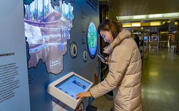 Экспозицию о Бурятии представили на презентационной площадке «Метро Экспо» в Москве