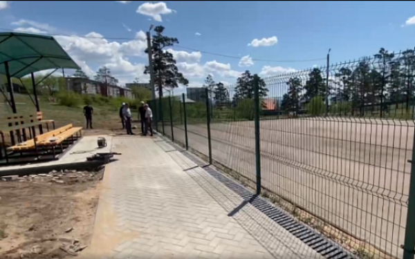  В парке Улан-Удэ обустраивают скейт-площадку