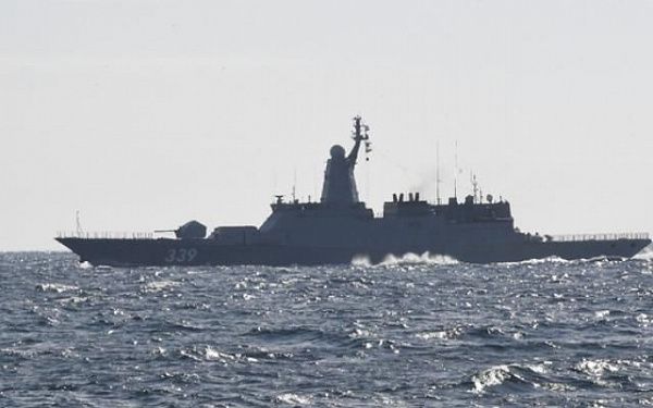 Корвет «Герой РФ Алдар Цыденжапов» уничтожил корабль условного противника в Японском море
