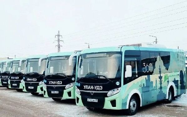 Транспорт Улан-Удэ брендируют к 360-летию города