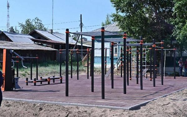 В селе Бурятии создали «умную» спортивную площадку