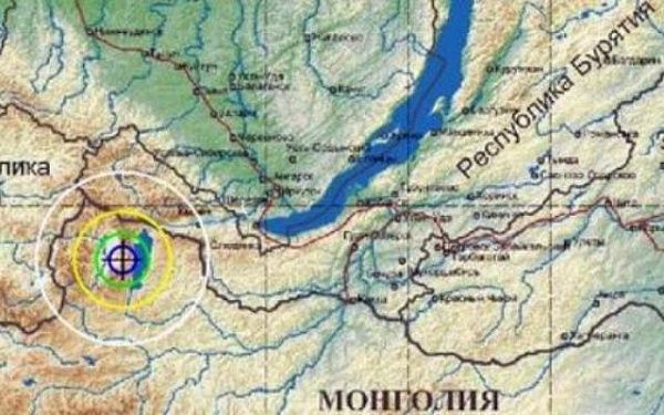 На севере озера Хубсугул в Монголии произошло очередное сильное землетрясение