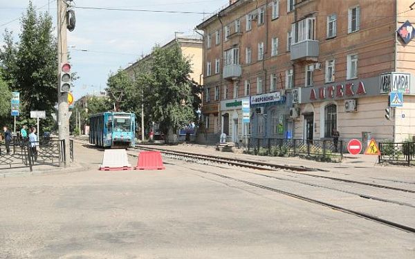 С 15 по 17 июля в Улан-Удэ ночью будет закрыт перекресток улиц Добролюбова и Гагарина