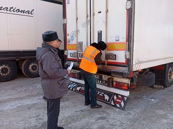 В Кяхте специалисты Россельхознадзора контролируют экспорт мороженого в Монголию
