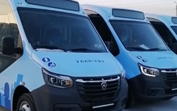 В Улан-Удэ прибыли новые автобусы