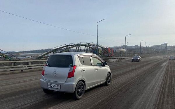 В Улан-Удэ стартовал ремонт дороги на Селенгинском мосту