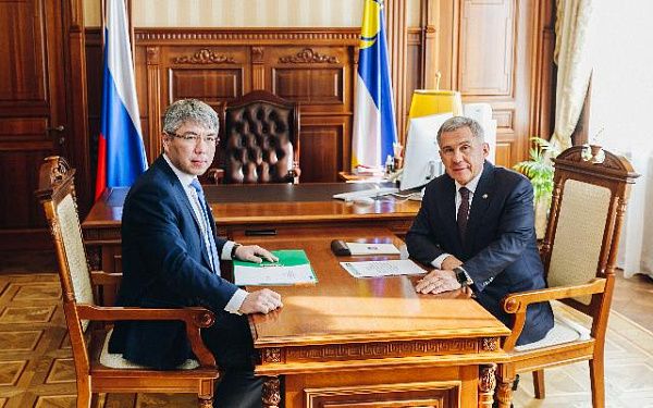 Глава Бурятии и Президент Татарстана обсудили сотрудничество между регионами