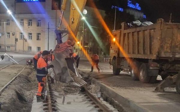 В Улан-Удэ приступили ко второму этапу ремонта трамвайных путей