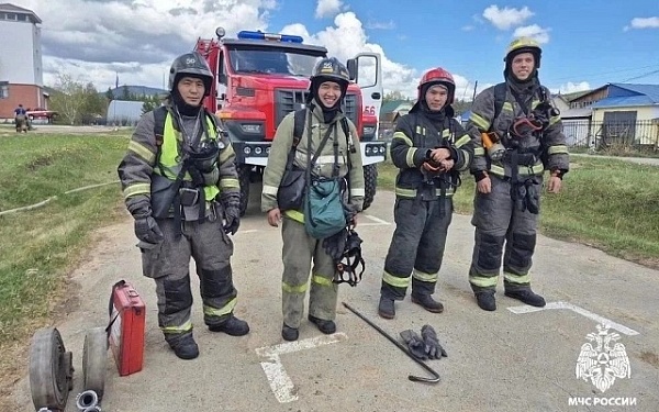В Бурятии за сутки пожарно-спасательные подразделения реагировали на 3 возгорания