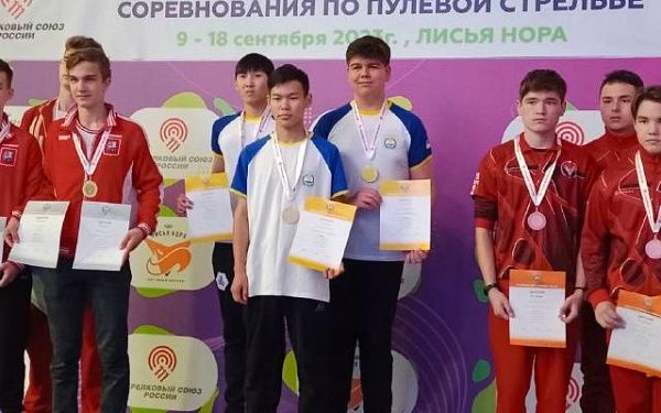 Пулевики Бурятии взяли главную награду первенства России 