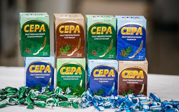 Бурятская смолка потеснила известные бренды жевательной резинки