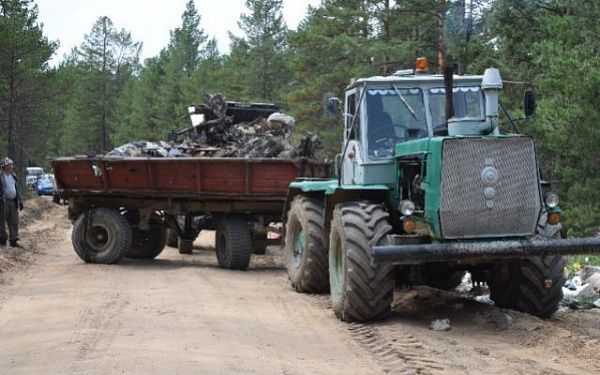 Более 2 тысяч мешков мусора собрали и вывезли лесники Бурятии