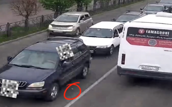 В Улан-Удэ начали штрафовать водителей, выбрасывающих мусор из машин