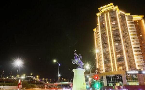 В Улан-Удэ четыре дня будет работать праздничная подсветка