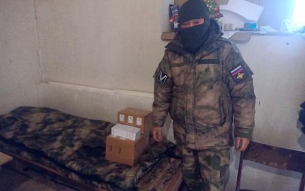 Военные из Бурятии в зоне СВО получили партию раций