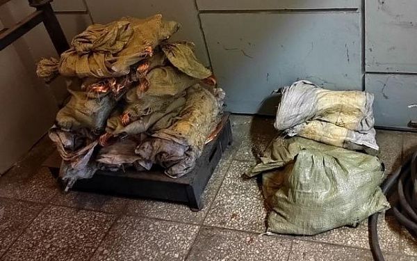 В Бурятии железнодорожник пытался вывезти 348 кг лома меди с территории предприятия