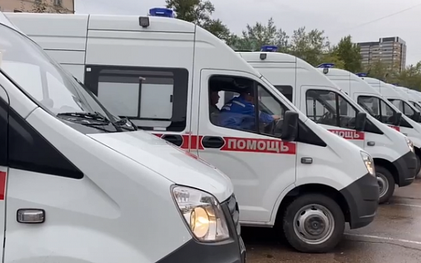 12 новых карет скорой помощи поступили в больницы Бурятии