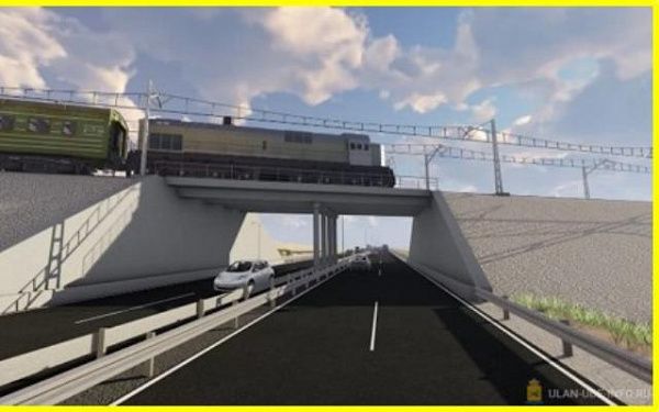 Строительство двух путепроводов существенно снизит нагрузку на транспортные магистрали Улан-Удэ