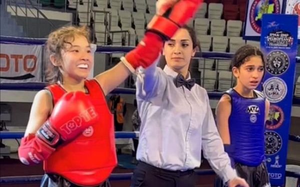 Анастасия Байс взяла золото первенства Европы по тайскому боксу