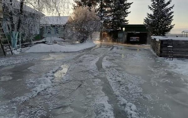 Народный фронт просит прокуратуру проверить эффективность и своевременность мер, принятых во время подтопления бурятского села в морозы 