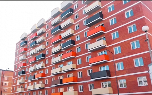 В Улан-Удэ ипотечная корпорация завершила строительство дома на 396 семей